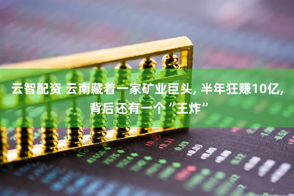 云智配资 云南藏着一家矿业巨头, 半年狂赚10亿, 背后还有一个“王炸”