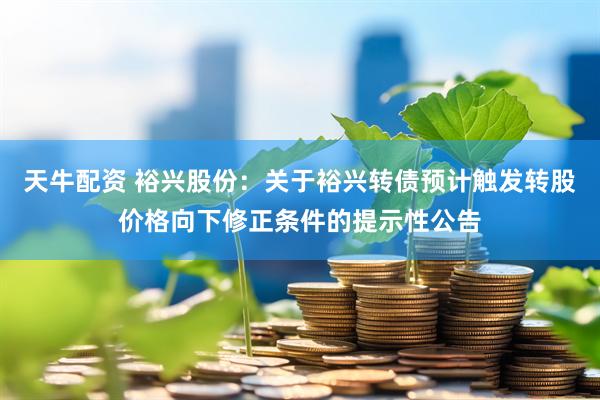 天牛配资 裕兴股份：关于裕兴转债预计触发转股价格向下修正条件的提示性公告